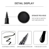 Eyeliner 1/2/3pcs Waterproof Liquid Eyeliner Makeup per donne Long Long Lungo rapido matita freccia per occhio rapido matita liscia eyeliner matita