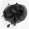 Boinas X4151 Lady Fascinator Hat Women Millinery Flowers Feathers Beanie feminino fedora chapéus meninas Capace de caçamba de casamento