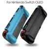 Cas de protection Case de protection Silicone Soft Shell Game Skin Protective Protective pour Nintendo Switch Oled Game Console Accessoires