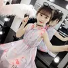 Abiti da ragazza Summer Girls Sweet Dress 2024 Nuove ragazze Abiti per abiti da ragazza casual Fashi