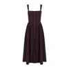Womens Dress Girl Sexig Sling Midi Holiday Style Slim Backless For Women