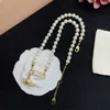 Saturn Designer Women Parl ketting Viviane Choker hanger keten kristal goud ketting sieraden Westwood Accessoires 6438