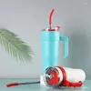 Tumblers Giant Insulated Cup Handle Car Ice Cream Large Capacity Portable Straw Summer Selling