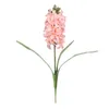 Flores decorativas Marca Doble de alta calidad Hyacinth de alta calidad Decoración de bodas de jardín de casas falsas para