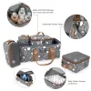 Taschen Neue 5 -Piece -Set Mumie -Tasche Wickel Organizer Multifunktions Baby Reisetaschen für Mom Handtaschen Bebe Baby Kinderwagen Tasche
