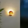 Wall Lamp Modern Light Colorful Outdoor Waterproof Shell Color Background Villa El Front Desk Interior Decoration