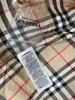Fashion Luxury Buurberlyes Clothes for Women Men New Classic Plaid Casual Shirt Spring Mens Original with Brand Original Logo