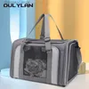 Кошачьи носители ящики в доме Oulylan Soft Pet Tarriers Переносные дышащие складываемые Ba Cat Do Carrier Bas Outoin Travel Pets