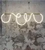 Современные длинные подвесные лампы Nordic Creative подвесные светильники