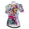 Racing Jackets 2024 Cycling Jersey Women Bike Jerseys MTB Mountain Road Tops Ropa Bicycle Shirts Cycle Top White Girls