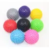 2024 Duurzame PVC Spiky Massage Ball Trigger Point Sport Fitness Hand voet pijnverlichting plantaar fasciitis reliever Hedgehog 7cm ballen voor