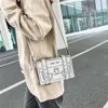 New Creative 2D Cartoon Box Bag Female Novelty Small Crossbody Bag for Women 3D Drawing Paper Comic Handbag Square Bags Unique