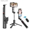 Selfie monopods roreta selfie stick vouwbare mini statief foto live met vullicht draadloze bluetooth externe sluiter draagbare y240418