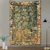 Vintage Floral Plant Animal Tapestry Forest Landscape Islamic Totem Wall Hanging Room Estetic Decoration Home Decor 240403