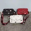 Handtasche Designer heiß verkauft 50% Rabatt -Umhängetaschen GS2024 GUS NEU Einfacher, farbiger Buchstaben Zipper Eins Schulter -Crosskörper kleiner quadratischer Beutel