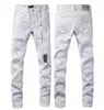 Lila varumärke jeans mode trend kusbi jeans designer ksubi jeans mens mager jeans 2024 lyx denim byxa orolig rippad biker svart jean smal fit jeans 28-40