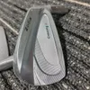 ゴルフクラブZodia Crossing2 Sliver Soft Iron Forged Iron Set 4 5 6 7 8 9 P 7PCS R/S Flex Steel/Graphite Shaft