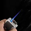 Cohiba Metall Single Torch Blue Flame Jet kann mit Butan ohne Gas mit einem Puncher -Zigarre mit Geschenkschachtel nachgefüllt werden