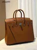 Дизайнерская ручная сумочка 7A Bikns Подличная кожаная седло кожа золотисто-коричневые высококачественные женские сумочки женские сумки с замками кожа 25 Cmd72s