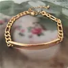 Charm Armbänder Einfache lässig Mode Goldfarbe Kette Armband Bohemian Set für Frauen Perlen Ketten Bangle Boho Juwely