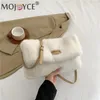 Bag Women Plush Crossbody Correa ajustable Tota Fluffy Tote Handbag Versátil Versátil Furno Fuerz Fuerz