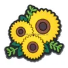 Bijoux Sunflower Summer Shoe Charms Accessoires de décoration Ajustement pour bracelet bracelet garçons filles enfants adtes livraison de chute bébé materni dhd4g