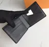 Mens Designer Wallets Luxurys متعددة محفظة كلاسيكية حامل EPI حامل البطاقة القصير عالي الجودة من الذكور الأزياء الكبيرة Zig Zag حقيبة القابض الصغيرة مع صندوق أصلي