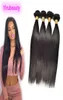 Indian Virgin Hair Extensions 4 Or 5 Bundles Body Wave Straight Human Hair Extensions 3 Bundles Double Wefts 830inch Natural Colo3960196