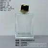 Storage Bottles 30ml Rectangular Perfume Bottle 100ml Glass Bayonet Sample Refill Spray Cosmetic Containers