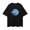 Blue Ball Print Mens Designer T-shirt trapstar t-shirts tshirt graphic tee lâches décontractées