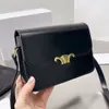 Designer Bag Teen Flap Brand enkele schoudertas onderarm tas dames kleine vierkante tas tofu lederen koehide crossbody tas stof bedrukte klassieke black zadelzak bedrukt