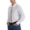 Bow Ties Italian Flag Tie Stripes Loison Unisexe Unisexe Adulte Classic Casual Neccolte Accessoires Collier graphique de qualité