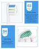 4816pcs fairywill P11 T9 P80 Replacement Toothbrush Heads Compatible with Electric 240418