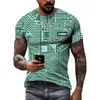 Magliette da uomo maglietta hip-hop Trend Personality T-shirt Street Cool and Handsome Chaves Trogs Summer Comfort Round Neck Abbigliamento