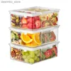 Bento -dozen De thuisbewerking Bento Box Clear Food Storage Container Set van 3 L49
