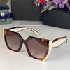 Novas mulheres monocromáticas pr 15ws óculos de sol cool glasses designers glasses feminino estilo palco de alta qualidade de alta qualidade gato de gato tonales de molduras geométricas 9t60