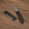 Top Quality Classic BM 535-3 Pocket Folding Knife S30V Drop Point Stone Wash Blade CNC Carbon Fiber Handle Outdoor EDC Folder Gift Knives with Retail Box