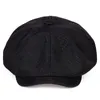 255U BERETS NEW MEN CASALE NECRAY NEWSBOY HAT WILD DASAL DUPRING SPRING RETRO BERET HATS للجنسين غطاء مثمن للرجال CAPS GORRAS D240418