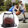 Sacos de compras Mesh Soccer Ball Bag de grande capacidade para fortalecimento respirável Sport Sport Equipment Storage