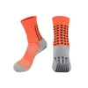 Venue de bonne qualité des chaussettes de football non glissantes en silicone Saisisse Grip Anti Slip Soccer Sports Men de baseball chaussette de rugby de baseball 240418