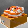 2024 Brand de luxe Casual Shoe Designer Trainer Maxi Small Fat Ding pour hommes et femmes Sneakers Fashion Cuir Donkey Double B22 36-45 M48