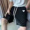 Fashion Shorts Mens Casual Loose Fitting Sports Mid Pants Ruffled and Handsome Summer Beach 240412