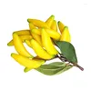 Украшение вечеринки искусственные бананы фальшивые декоративные подвески банановые фрукты для ресторана и супермаркета сад дисплей