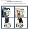 Diaper Bags Mummy bag organizer bag carrier for baby storage baby stroller hanging bag multifunctional storage stroller bag release Q240418