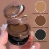 Förbättrare 3 färger Eyebrow Powder Makeup Palette Vattentät långlastande hårfäste Contour Powder Eyebrower Enhancer Brow Make Up Cosmetics