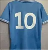 Maradona Napoli rétro Soccer Jerseys Vintage 1986 1987 1988 1999 Coppa Italia Naples Classic 86 87 88 89 91 93 Shirts de football