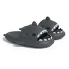 Summer Home Women Shark Slippers Anti-skid EVA Solid Color Couple Parents Outdoor Cool Indoor Household Funny Shoe