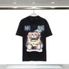 T-shirt da uomo delle donne causali magliette estate a maniche corte in cotone magliette stampate hip hop hop da donna maglietta da uomo camicia sportiva coppia streetwear tichile magliette bianche nere c10