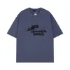 Дизайнерские мужские футболки Classic Cola Brand Designer Classic Basic вышитый значок свободный хлопковый круглый островная футболка 00301135