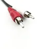 2024 CCTV Dual RCA Cable Stereo Audio Video Adapter 3,5 mm kabel dubbel kvinnlig jack till 2RCA Male Socket 3.5 Y Plug Converter 1. För dubbla RCA